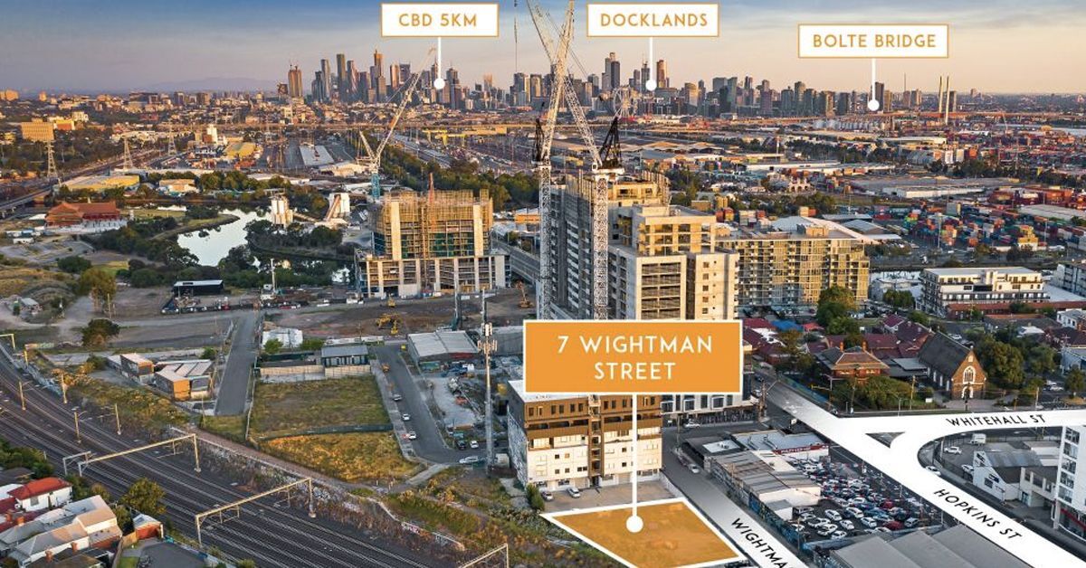 DA Approved Mixed-Use Tower in Melbourne’s Booming Inner-West For Sale