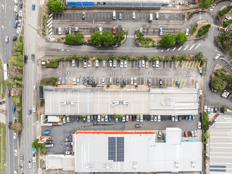 Aerial carpark