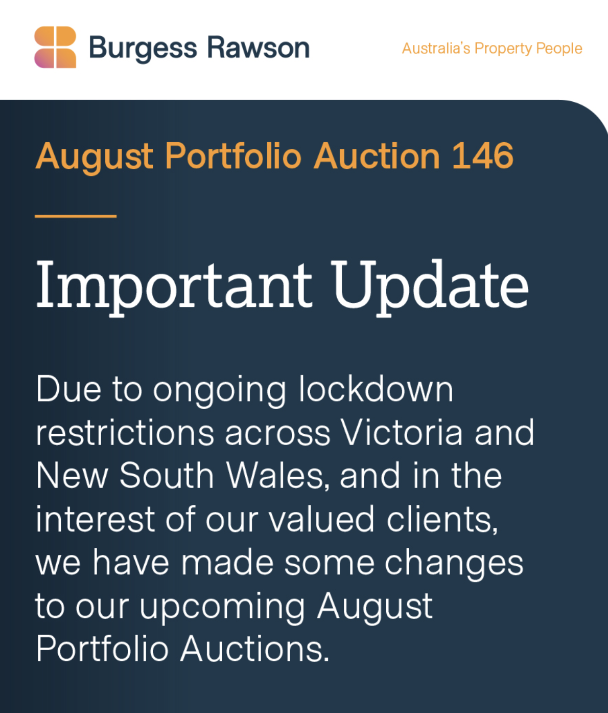 Update: Burgess Rawson Portfolio Auction 146