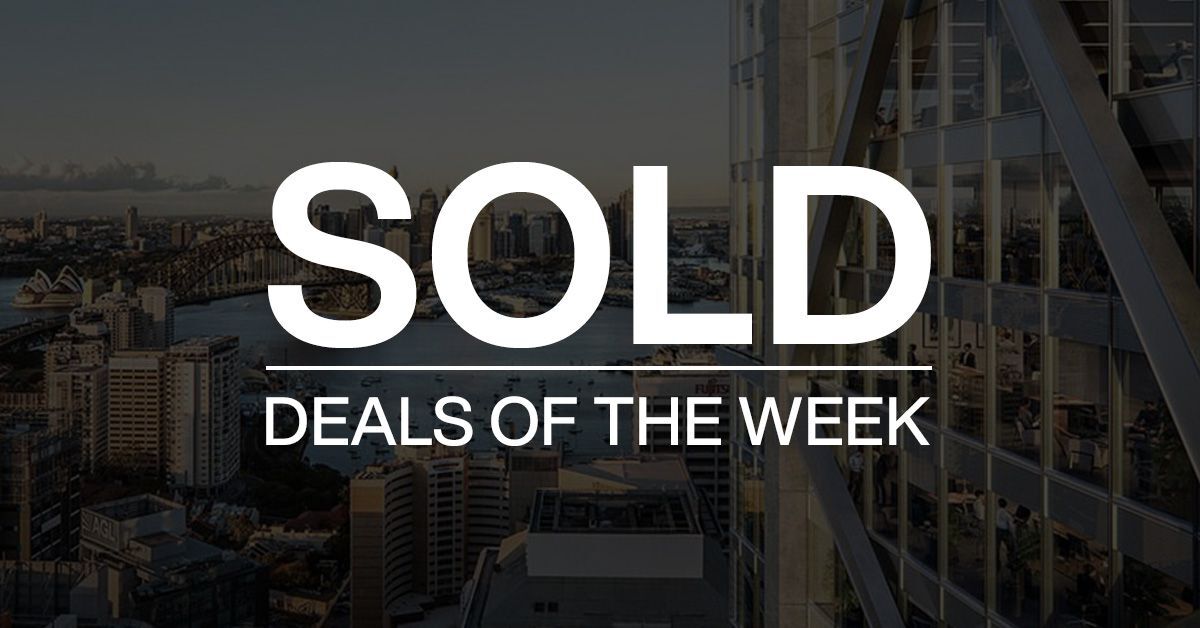 Deals of the week – 9 November 2020