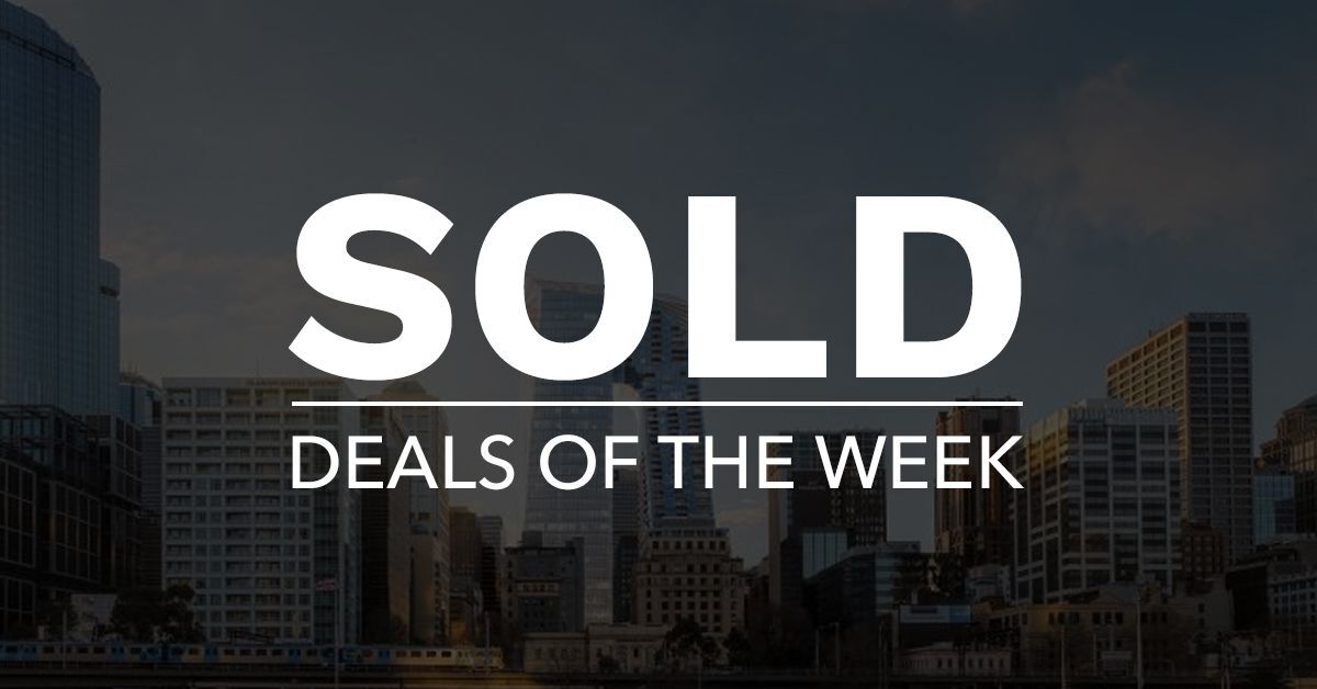Deals of the week – 29 June 2020