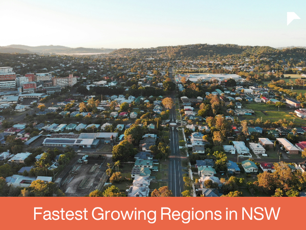 The fastest growing regions in NSW