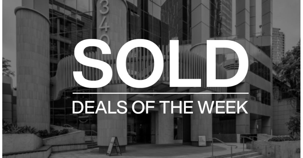 Deals of the week – 30 November 2020