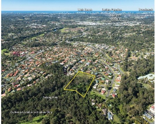 ​Lush Property Pre-Approved for Townhouse Development in Wooded Nerang Area