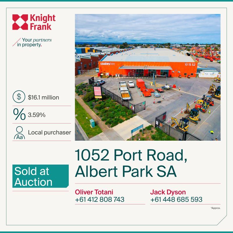 South Australian Albert Park Site Produces Massive $16.1m Sale