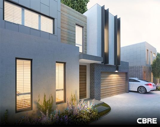 Permitted Townhouse Opportunity: Courtesy of CBRE Melbourne