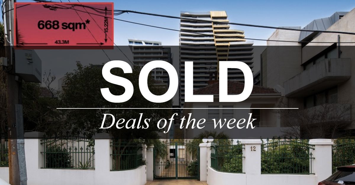 Deals of the week – 12 November 2018