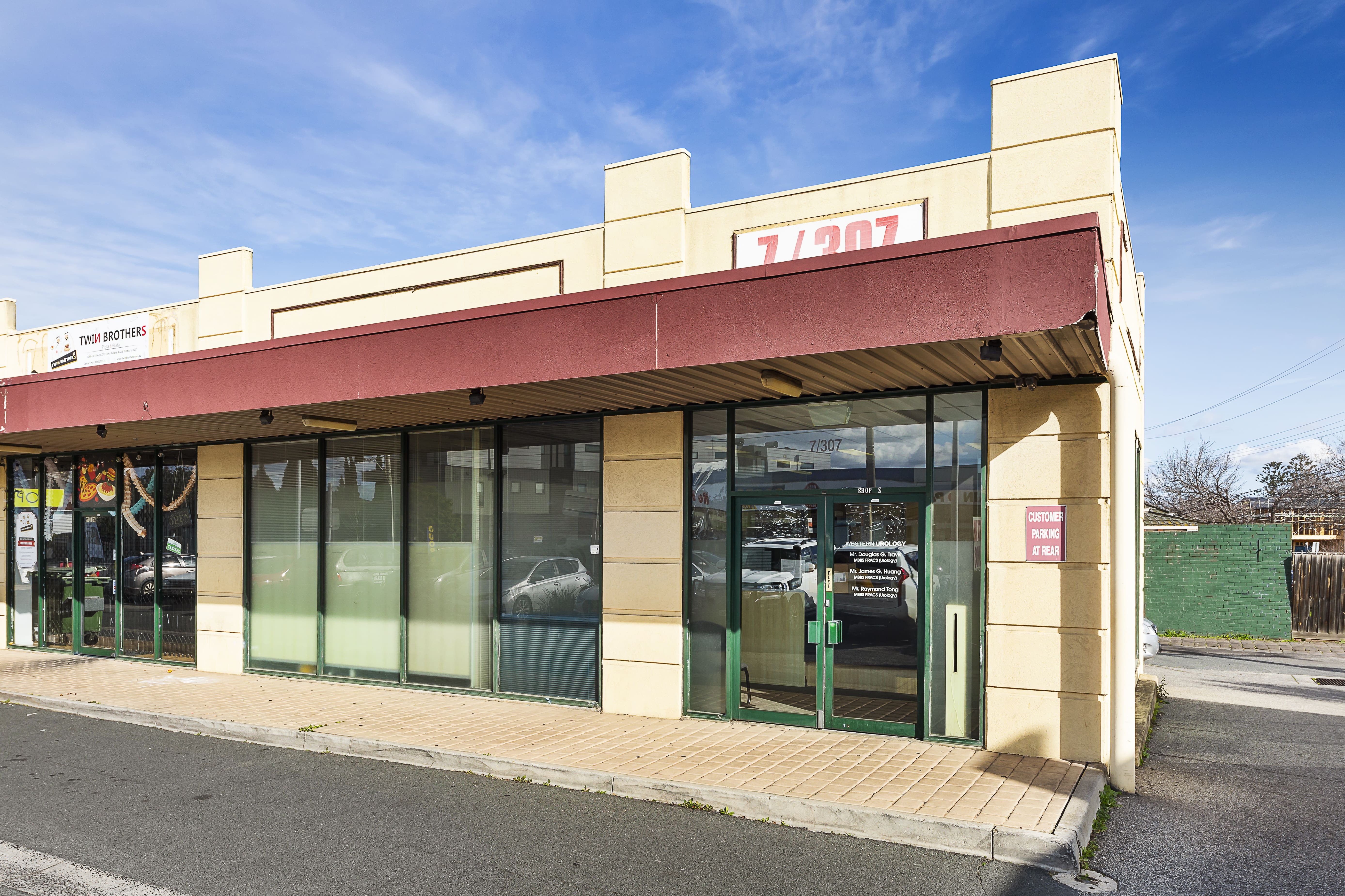 CVA: Shop 7, 307 Ballarat Road, Footscray - SOLD