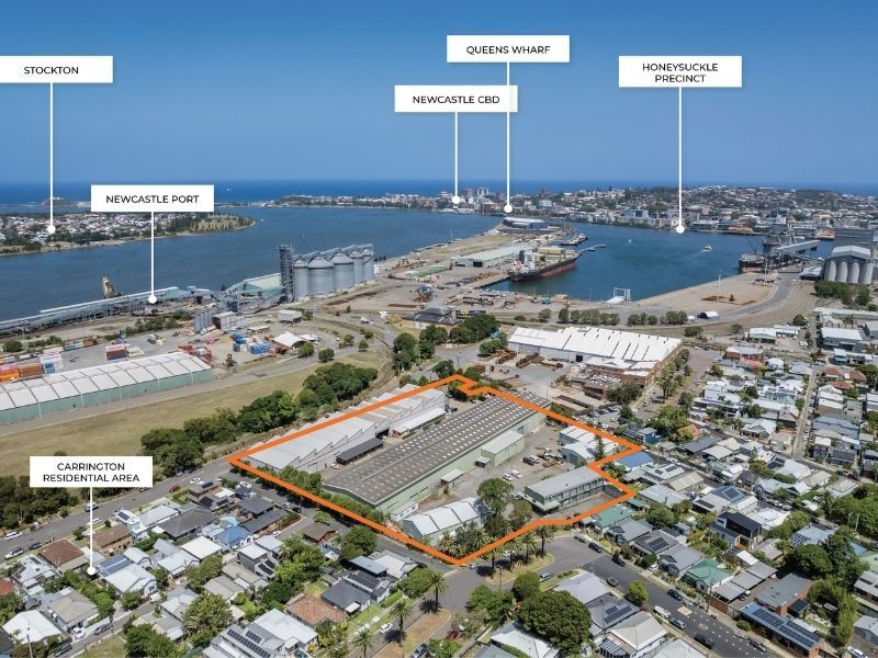 Rare 1.68ha Newcastle Industrial Holding Hits Market with Strong Income and Scale