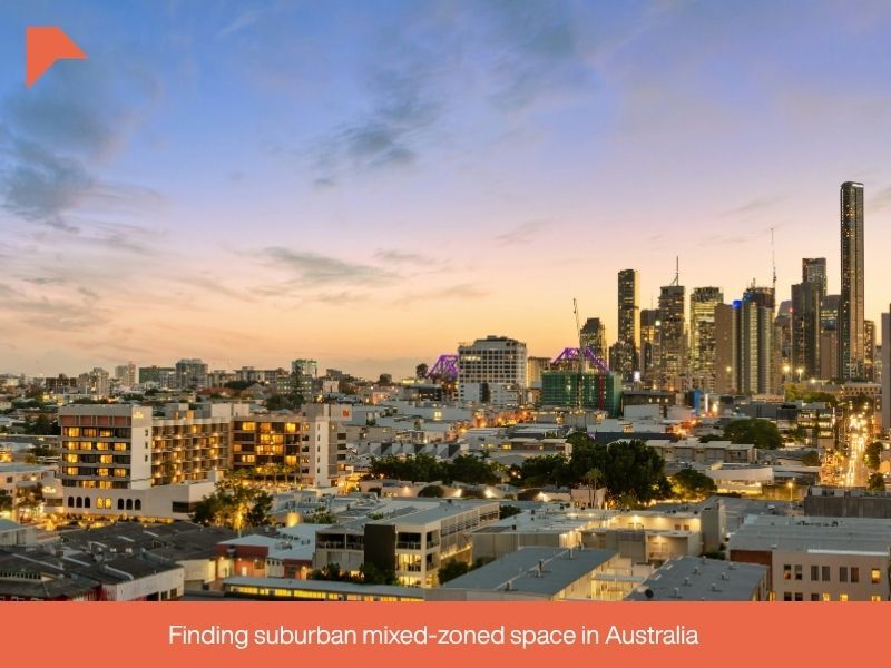 Finding suburban mixed-zoned space in Australia