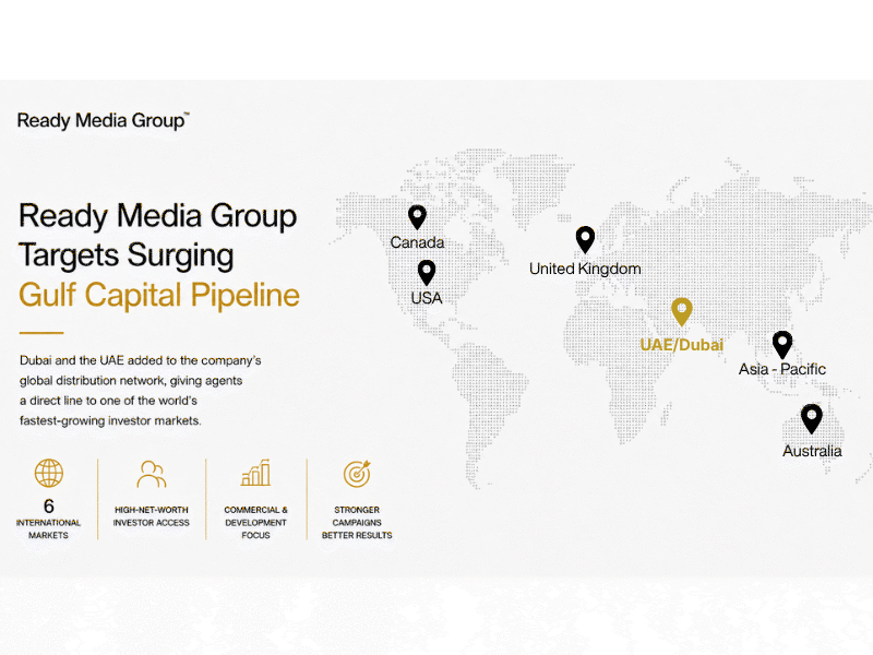 Ready Media Group Targets Surging Gulf Capital Pipeline