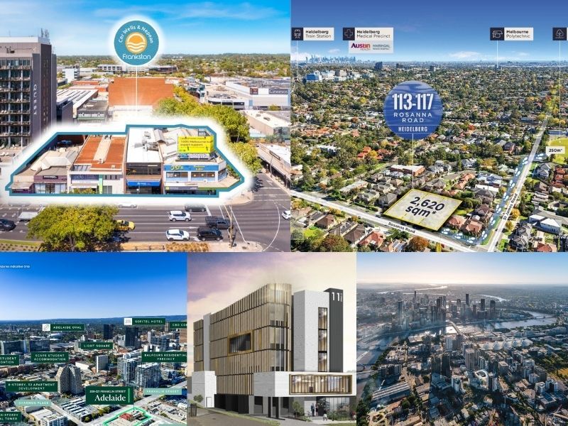5 Development Sites Positioned in Australia’s Evolving Urban Centres