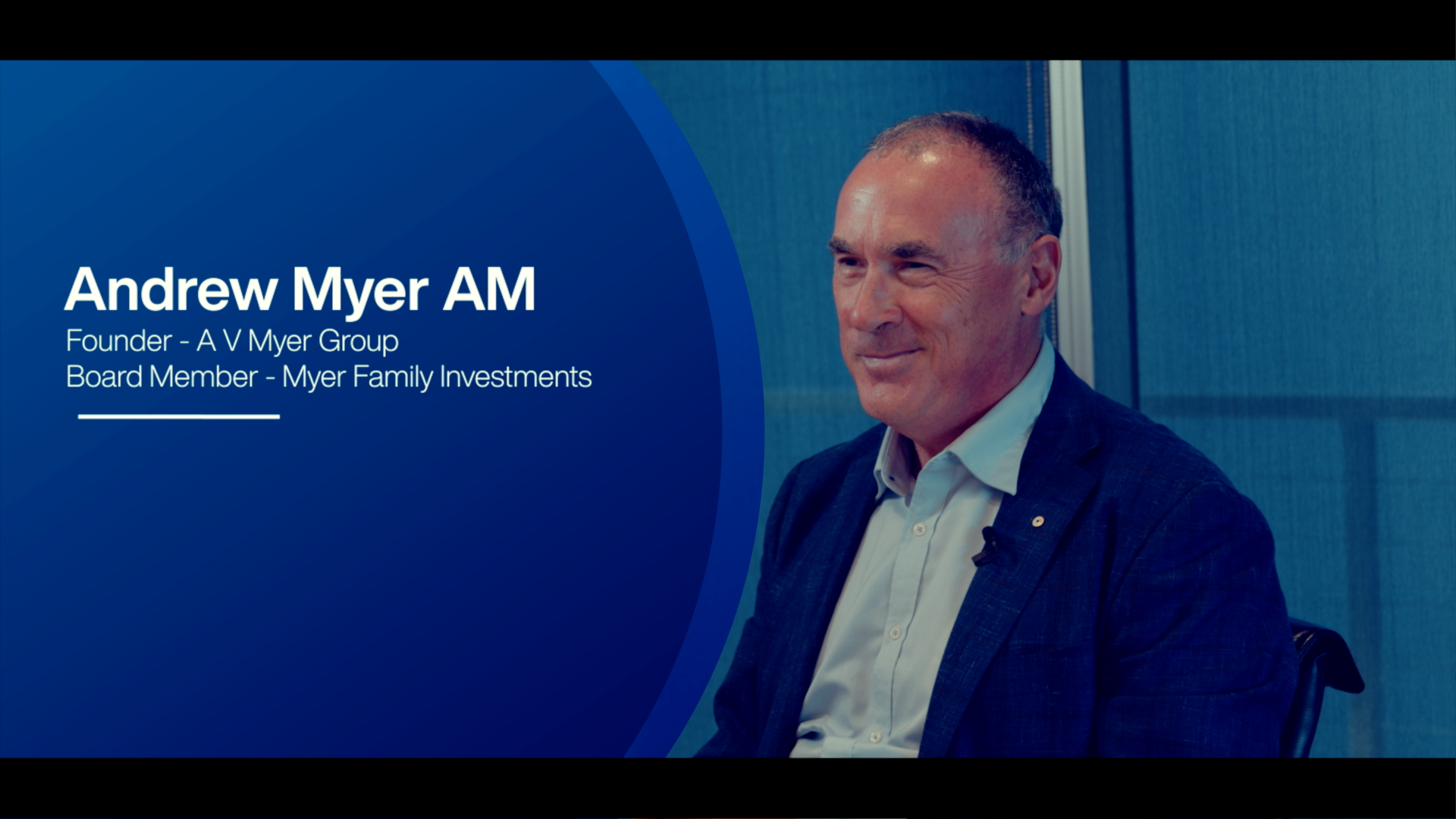 Andrew Myer AM - Myer Family Investments