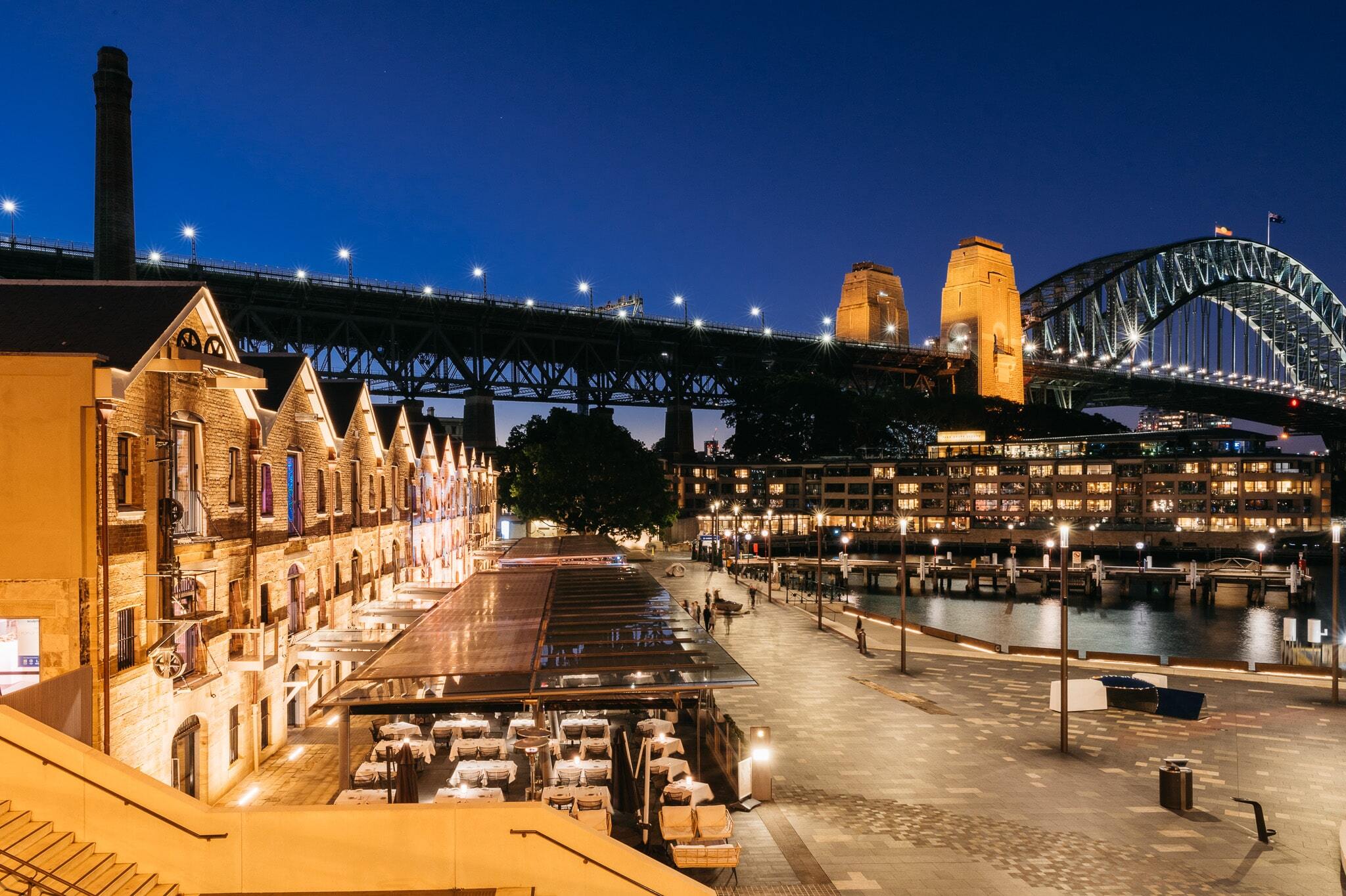The value in Sydney’s most exclusive Harbour waterfront warehouse.